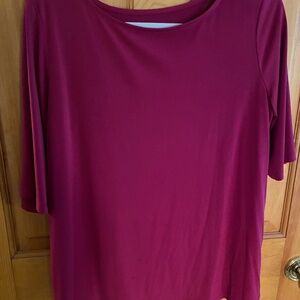Susan Graver liquid knit top